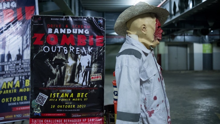Virus Zombie Merebak di Bandung