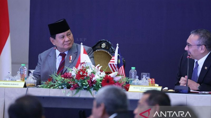 Menhan Prabowo Tekankan Hubungan Baik RI-Malaysia untuk Perdamaian Kawasan
