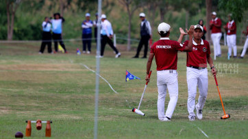 SEA Games 2025 Thailand: Tim Woodball Putra Indonesia Raih Medali Perak Grup Fairway