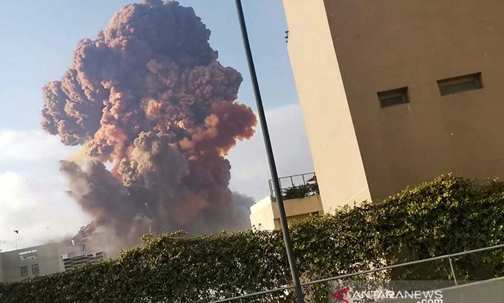 Satgas Garuda UNIFIL Turun Langsung Evakuasi Korban Bom Dahsyat di Beirut