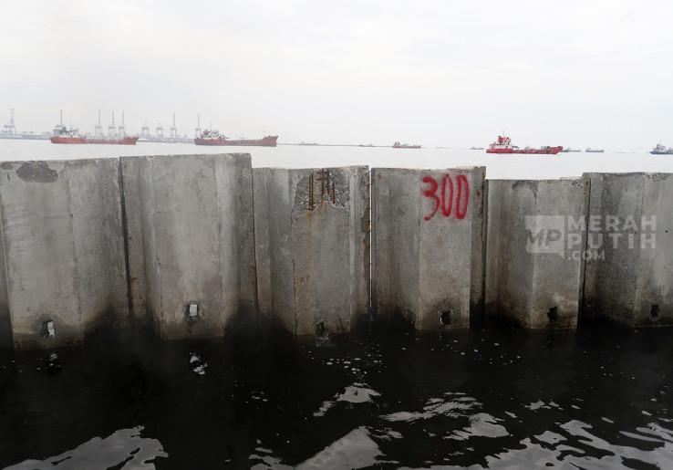 Tanggul Beton di laut Cilincing Diklaim Buat Proyek Pelabuhan Bukan Seperti Proyek Pagar Laut