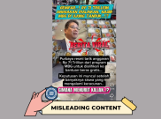 [HOAKS atau FAKTA]: Menkeu Purbaya Tarik Rp 71 Triliun dari Program MBG, Mau Dialihkan ke Beras Gratis