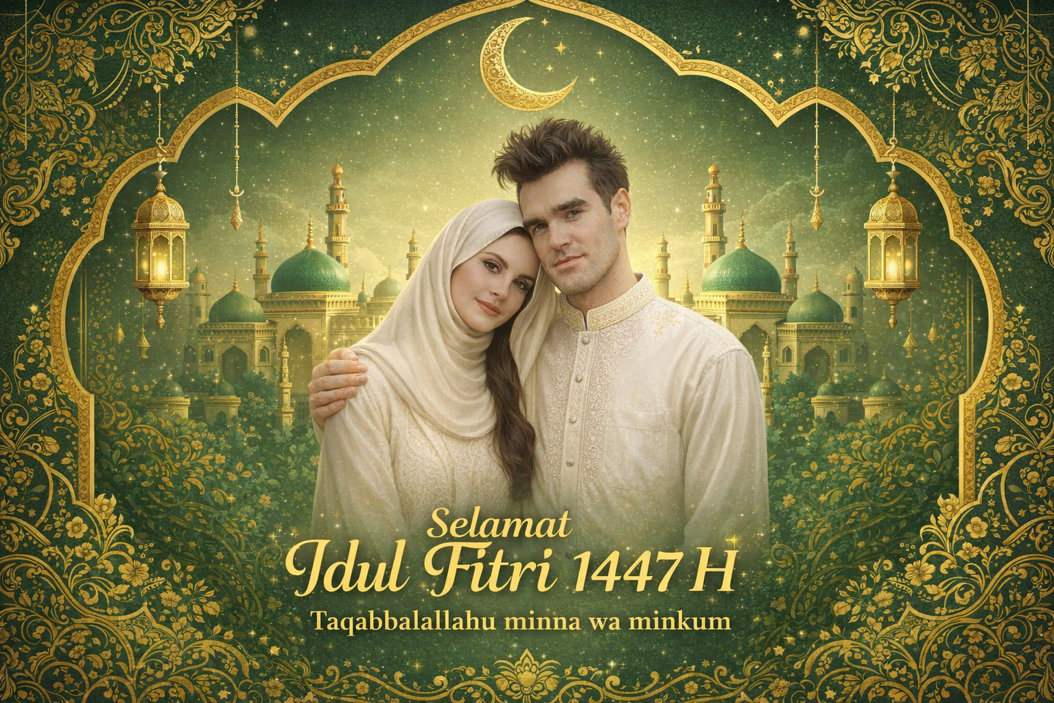 50 Ucapan Selamat Hari Raya Idul Fitri 1447 H, Lengkap dengan Prompt AI Bikin Kartu Ucapan