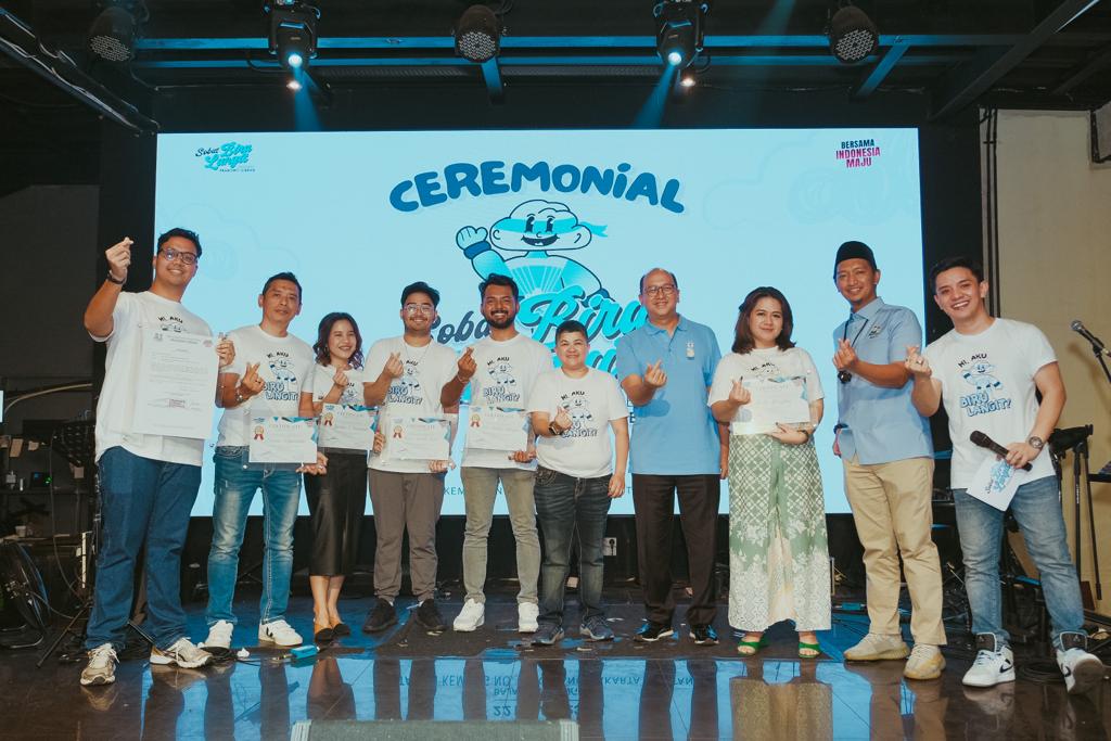Sobat Biru Langit Milenial Siap Menangkan Prabowo-Gibran di Pilpres 2024