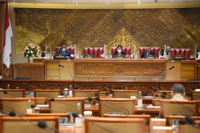Pimpinan DPR. (Foto: Antara)