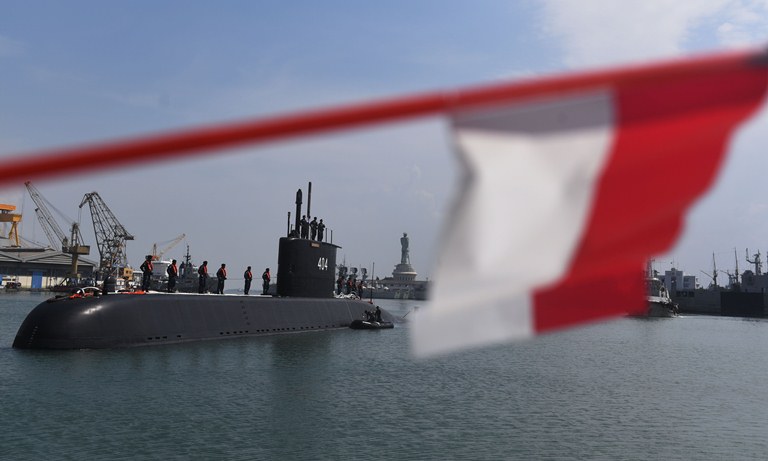 Salah armada Angkatan Laut