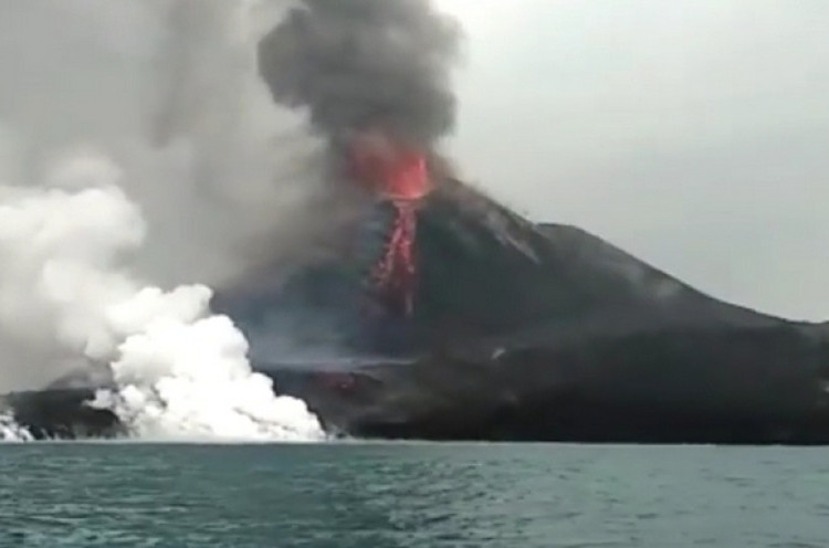 Peneliti ITB Lakukan Penelitian Longsor-Tsunami Gunung Anak Krakatau Tahun 2018