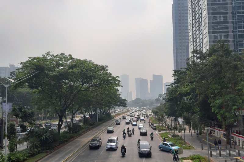 Kamis Pagi, Kualitas Udara Jakarta Tidak Sehat