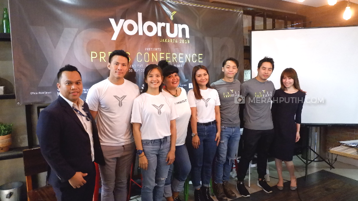 Sehat dengan Lari dan Yoga dalam YOLO Run 2018