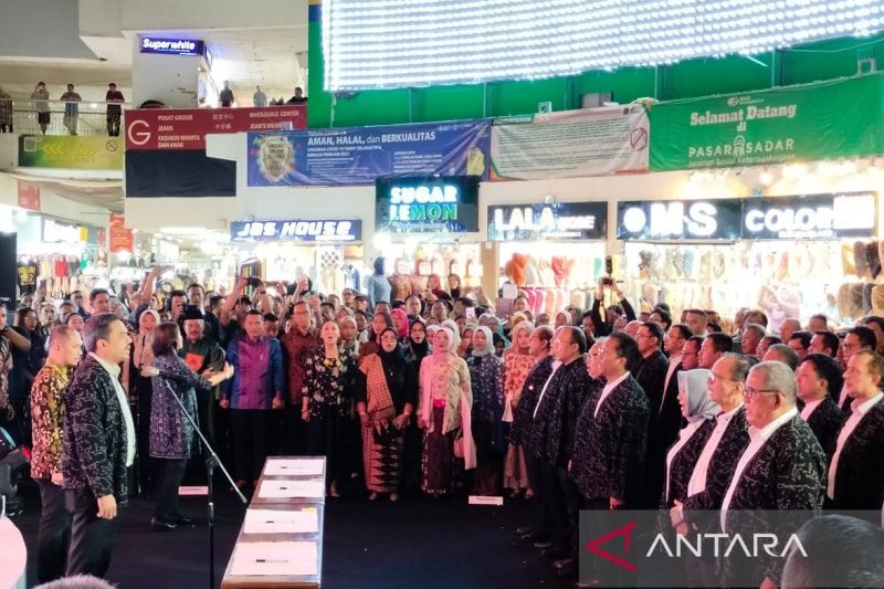 Ingin Buktikan Kerja Untuk Pengusaha UMKM, Maman Lantik Pejabat di Pasar Tanah Abang