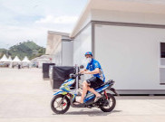 Joan Mir dan Alex Rins Jajal Suzuki Nex II dan Nex Crossover di Sirkuit Mandalika