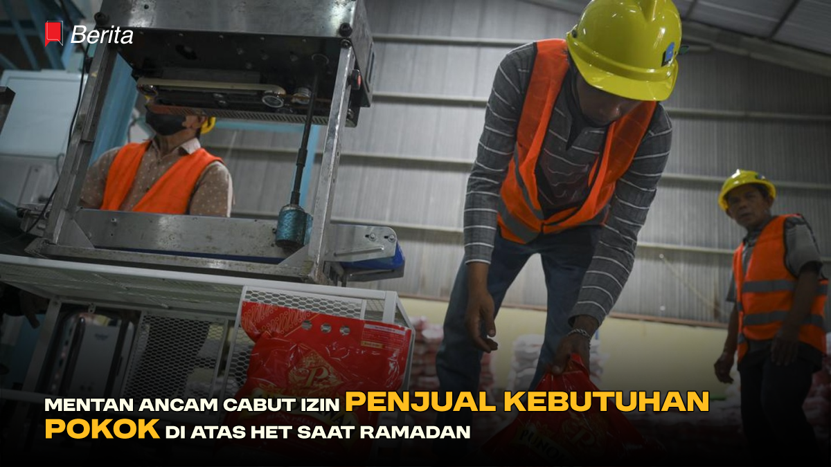 Mentan Ancam Cabut Izin Penjual Kebutuhan Pokok di Atas HET Saat Ramadan