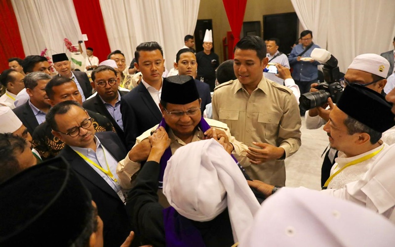  Para Kiai dan Ulama Minta Prabowo Jaga NKRI
