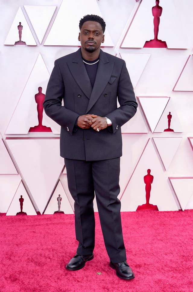 Daniel Kaluuya pada Oscar 2021. (Foto Independent)