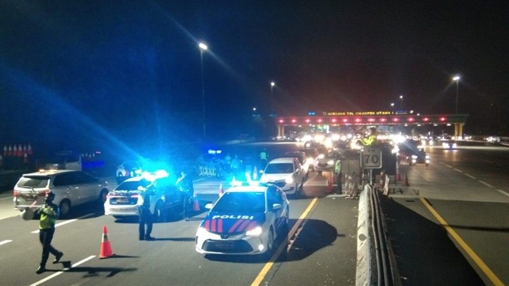 Jasa Marga Dukung Kepolisian Lakukan Rekayasa Lalin Jalan Tol ke Jabotabek