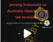 [HOAKS atau FAKTA]: Perang Indonesia vs Australia Berlangsung di Perbatasan