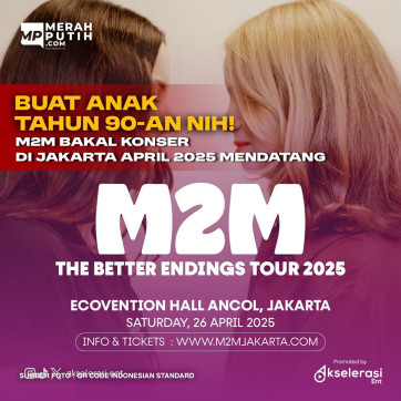 Buat Anak Tahun 90-an Nih! M2M Bakal Konser di Jakarta April 2025 Mendatang