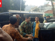 Penuhi Panggilan Soal 'SMS Kaleng', HT Bungkam