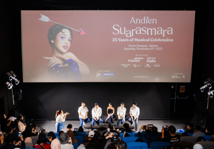 Hadir 25 November, Andien Rayakan 25 Tahun Berkarya Lewat Konser Suarasmara