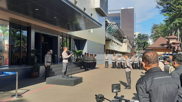 Polri Gelar Latihan Pra Operasi Ketupat 2023