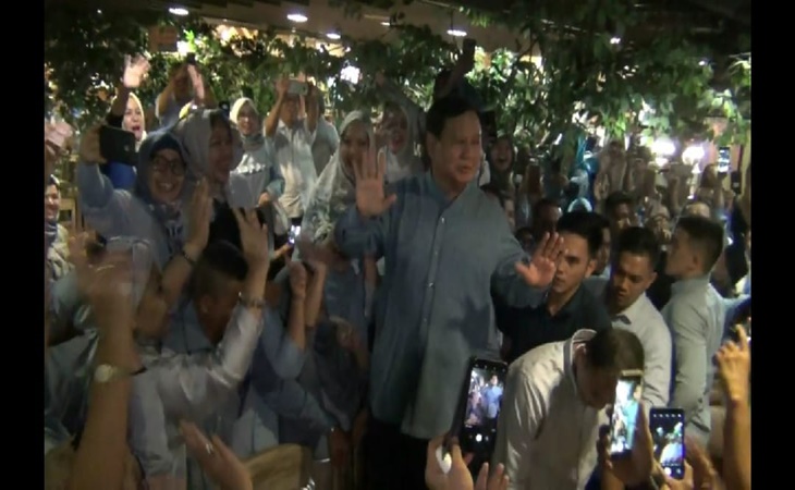 Prabowo Subianto mendapat ucapan selamat ulang tahun