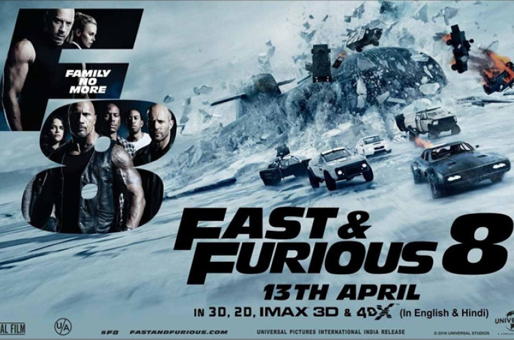 Wajib Nonton, Banyak Fakta Menarik di Film Fast & Furious 8