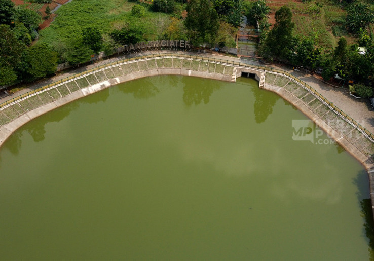 Menilik Tandon Ciater, Waduk Wisata yang jadi Resapan Air di Tangsel