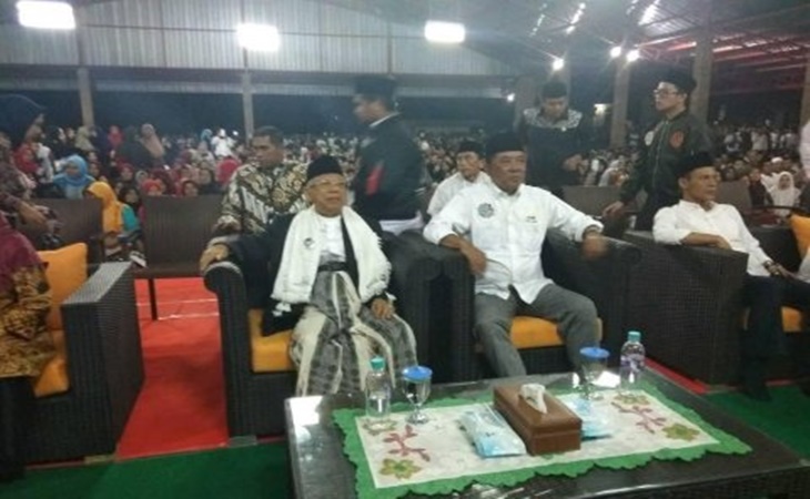  Kiai Ma'ruf Komentari Hasil Survei yang Sebut Dirinya Lebih Dikenal Dibandingkan Sandi
