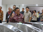 Gubernur DKI Pramono Tinjau Stasiun LRT Manggarai Jelang Peresmian, Pastikan Tarif Rp5.000