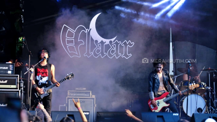 Vlaar Tabuh Genderang 'Blekmetal' di Blackandje Fest 2023