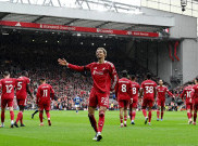 Liverpool Bungkam Everton 2-1, Pertahankan Kemenangan Beruntun di Premier League