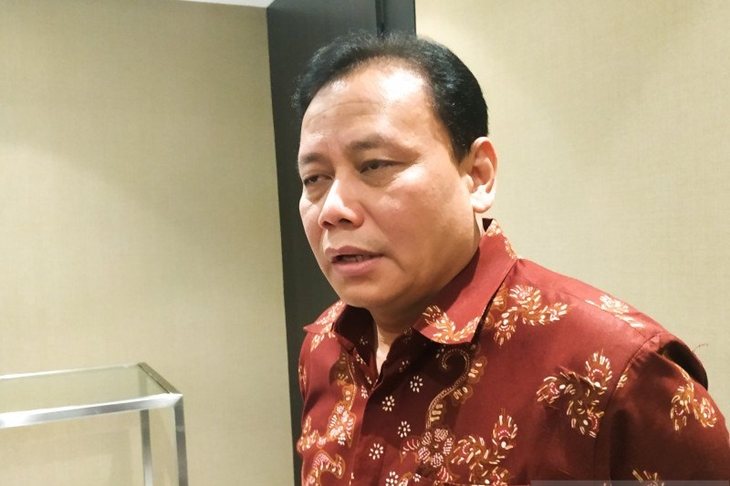 Ketua Bawaslu RI Abhan. (ANTARA/Boyke Ledy Watra)