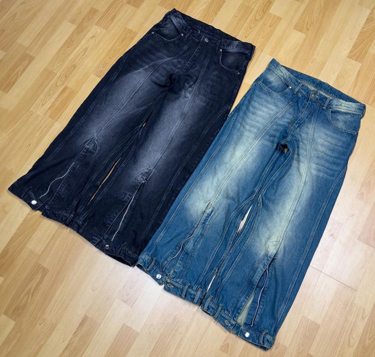 Unik, Denim Terbalik ala Desainer Mciver