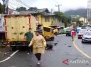 Kecelakaan Beruntun di Puncak Bogor Diduga karena Rem Blong