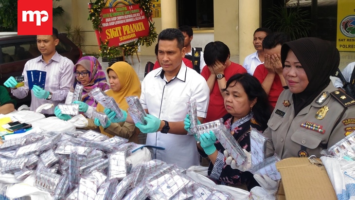 Polisi Tangkap Pengedar Pil Koplo