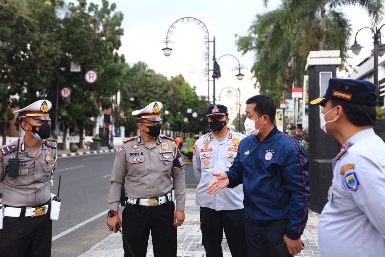 Aturan ganjil genap di Kota Bandung. (Humas Bandung)