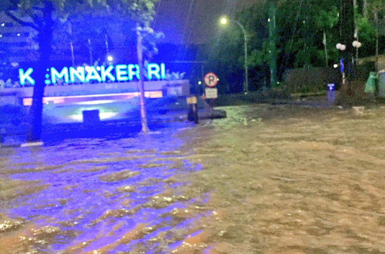 Sejumlah Wilayah Jakarta Terendam Banjir