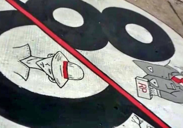 Mural One Piece Dihapus, Warga Kampung Sragen Ganti dengan Gambar Tikus Berdasi