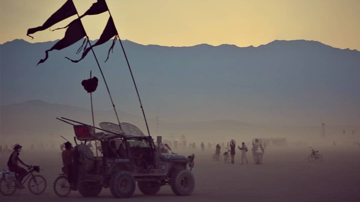 Burning Man Festival. (Foto: instagram.com/betoquintans)