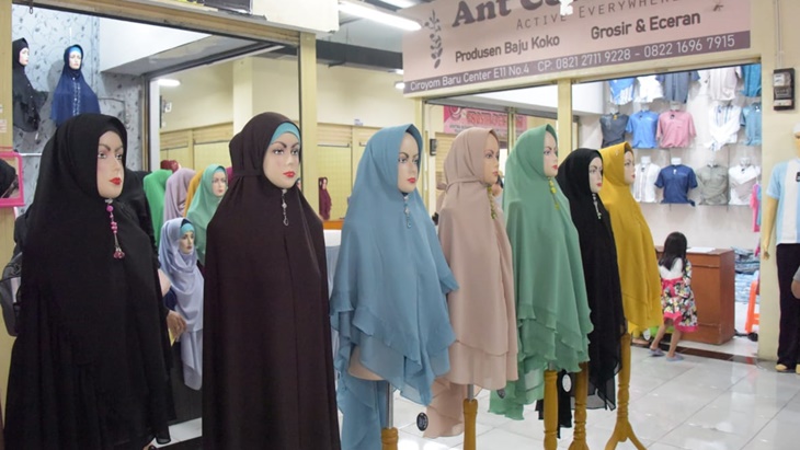 CBC jadi pusat grosir dan sentra kerudung Jawa Barat