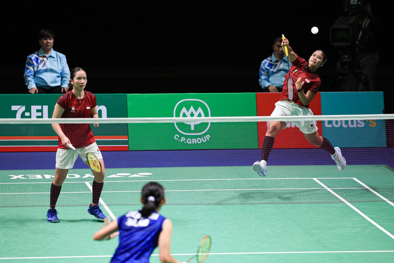 Tim Bulu Tangkis Beregu Putri Indonesia Raih Medali Perak SEA Games 2025