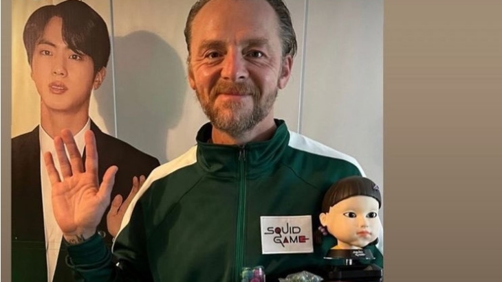 Simon Pegg Ingin Beradu Akting dengan Jin BTS