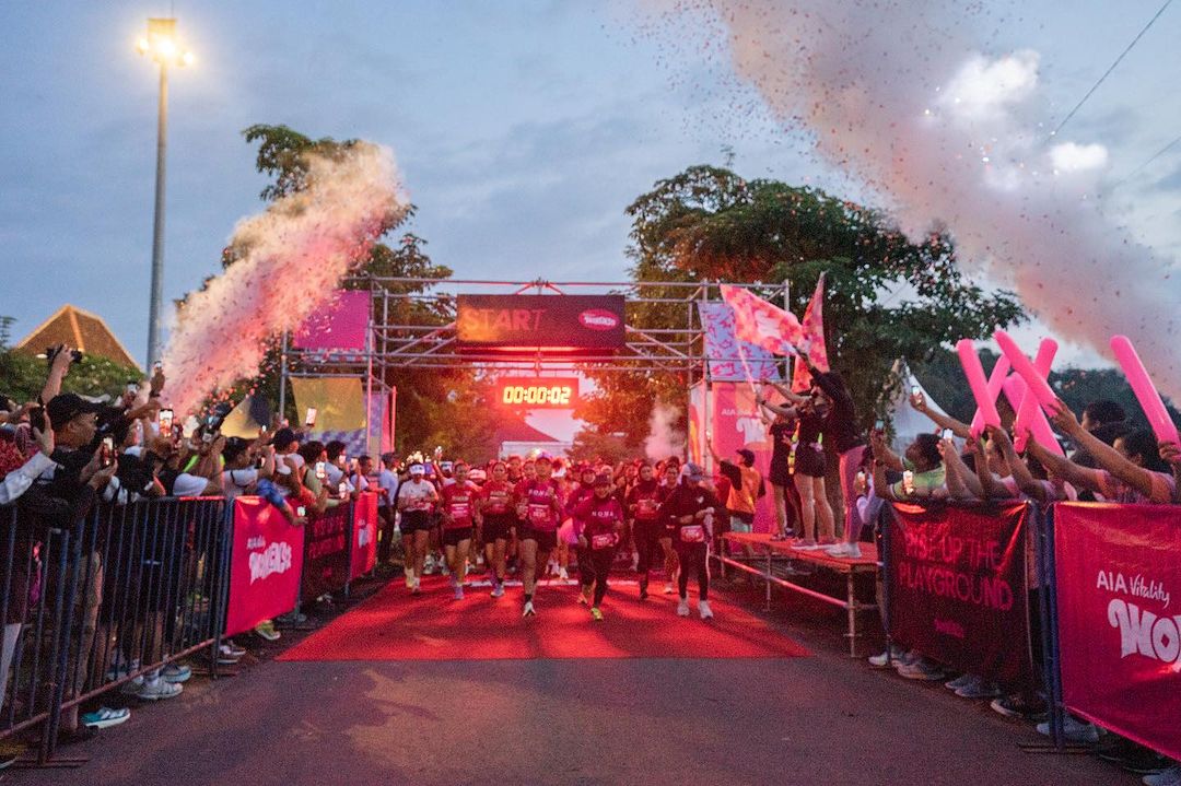 AIA Vitality Women's Sukses Digelar di Kota Solo