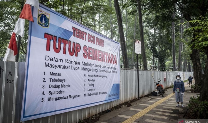 Akhir Bulan Ini Taman Tebet Eco Park Bakal Dibuka Kembali