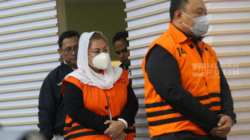 KPK Tahan Wali Kota Semarang Hevearita Rahayu dan Mantan Angota DPRD Jateng Alwin Basri 