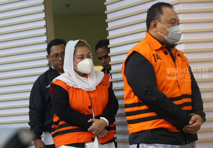 KPK Tahan Wali Kota Semarang Hevearita Rahayu dan Mantan Angota DPRD Jateng Alwin Basri 