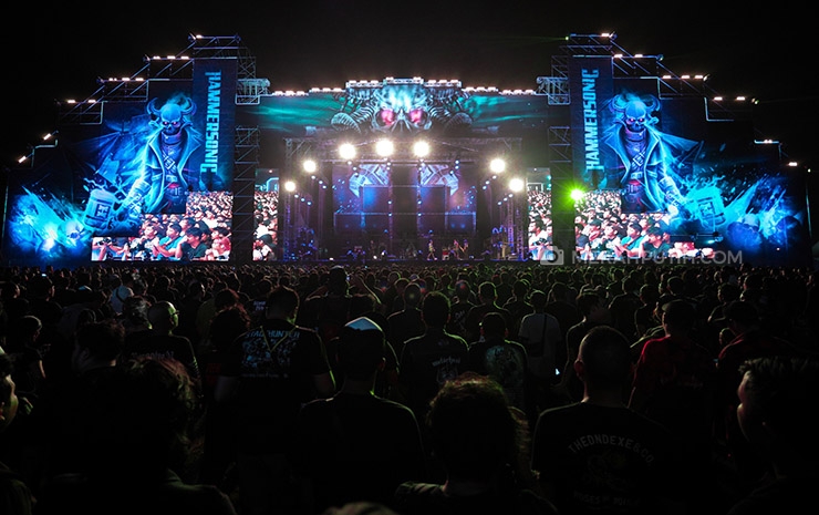 Getaran dan Gemuruh H2O Bikin Hammersonic Festival 2018 Makin Panas!