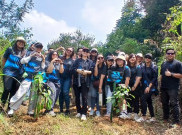Hasil Kontribusi GRID Cardio Rush 2026, 1.500 Bibit Pohon Ditanam di Kaki Gunung Gede Pangrango