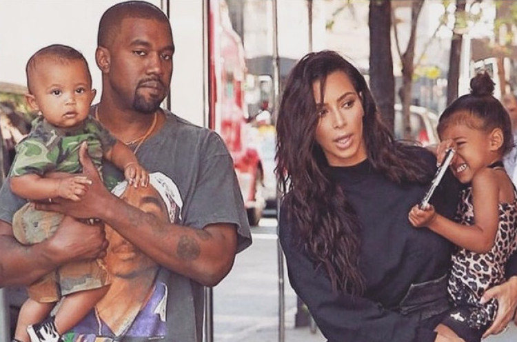 Untuk Lahirkan Anak Ketiga, Kim dan Kanye Sewa Ibu Pengganti
