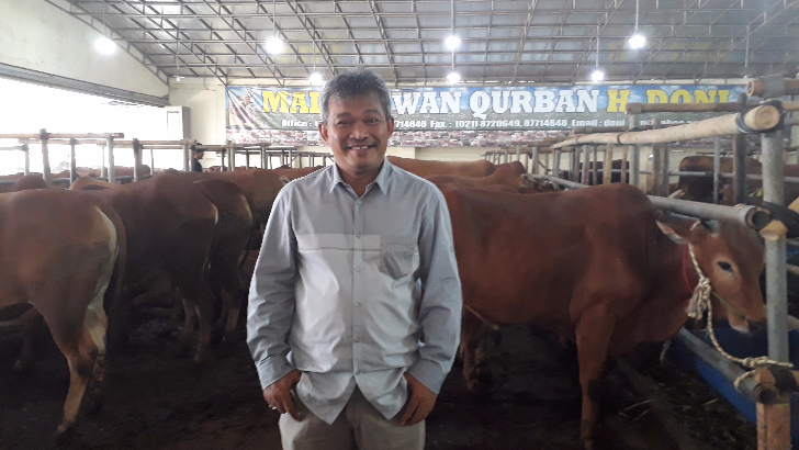 Haji Doni, Putra Asli Betawi Yang Sukses Jadi Juragan Sapi